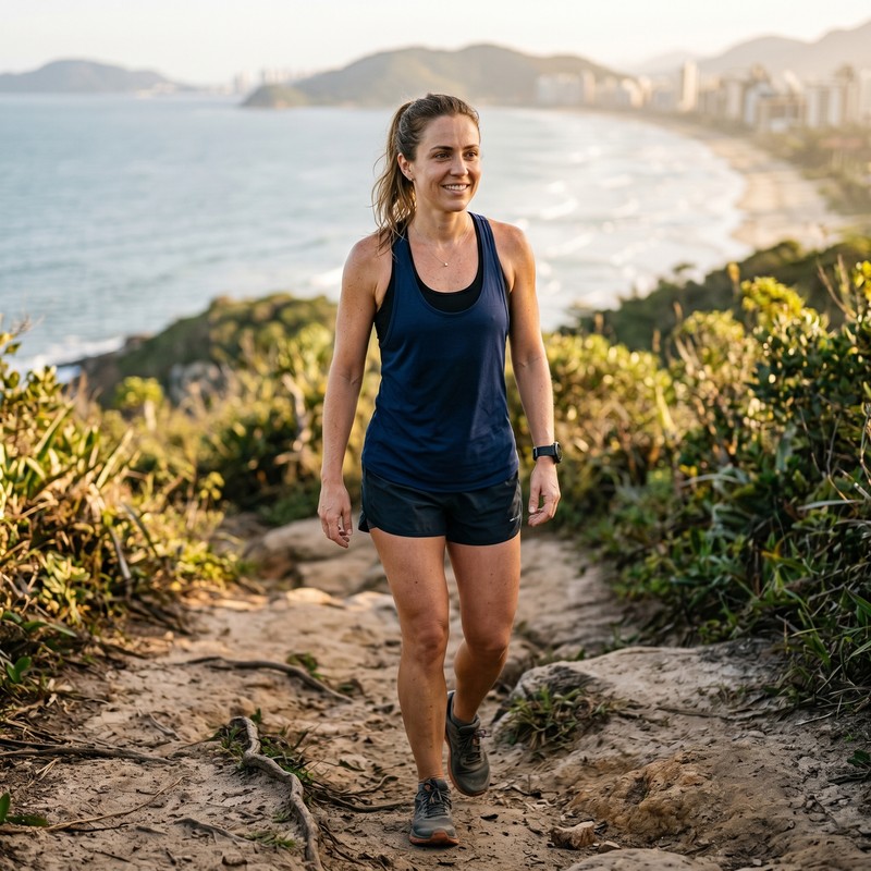 Foto de Juliana Martins, corredora de trail